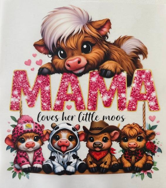 Mama lives her little moos