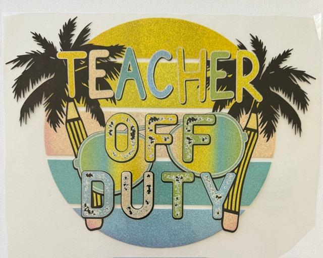 Teacher Off Duty - shimmer