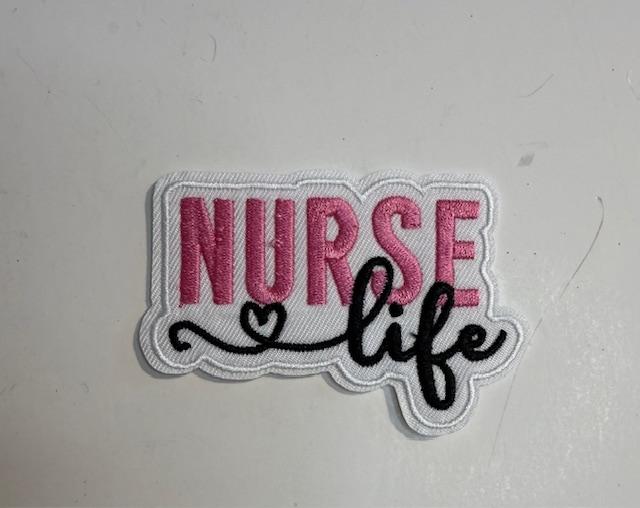 Nurse life hat patch
