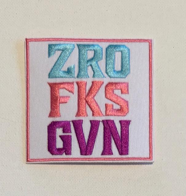 ZRO FKS GVN hat patch