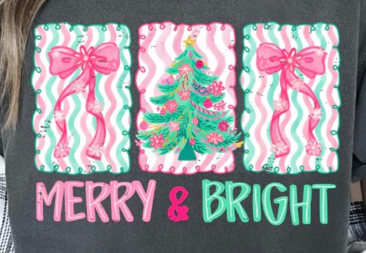 Merry & Bright -pink/blue