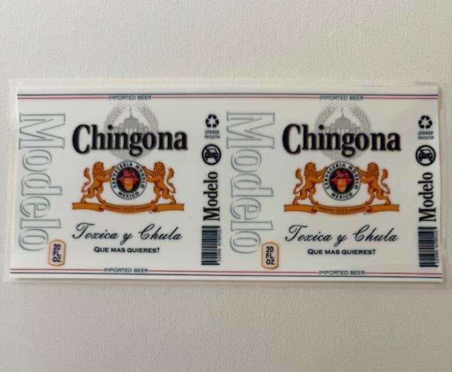 Chingona Toxica cup wrap