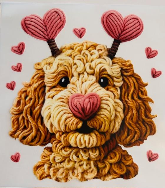 Valentines Poodle