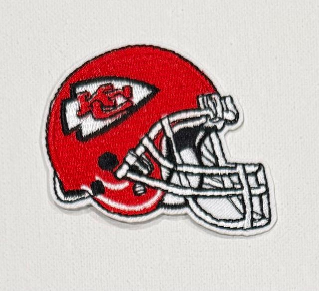 Chiefs helmet hat patch