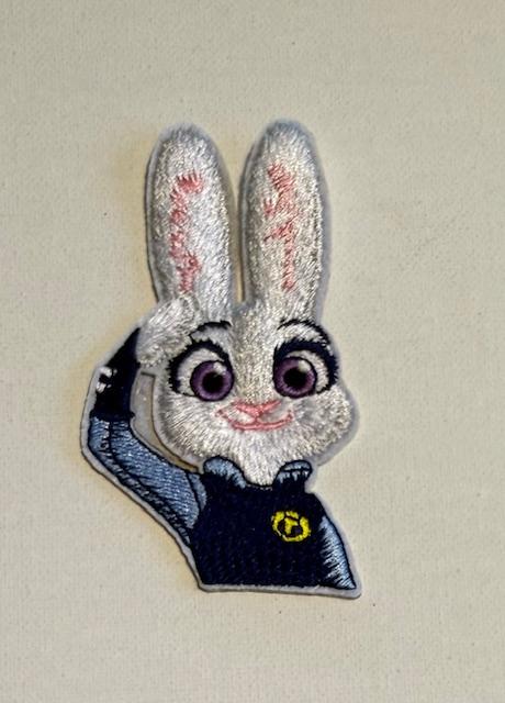 Zootopia hat patch