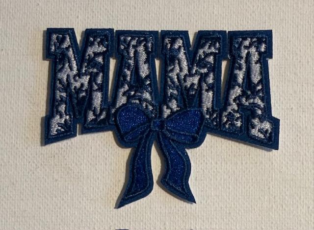 Blue Mama -hat patch