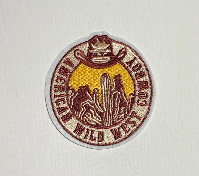 American Wild West Cowboy patch