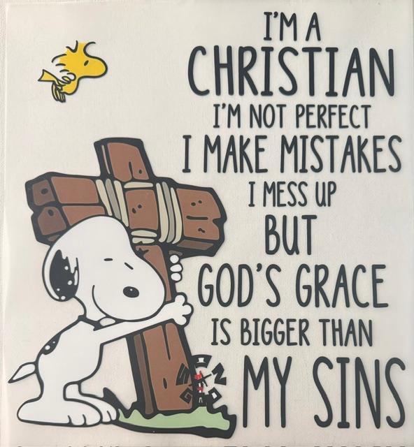 Snoopy - I'm a Christian