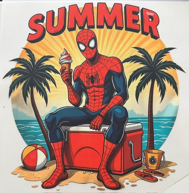 Spiderman - beach