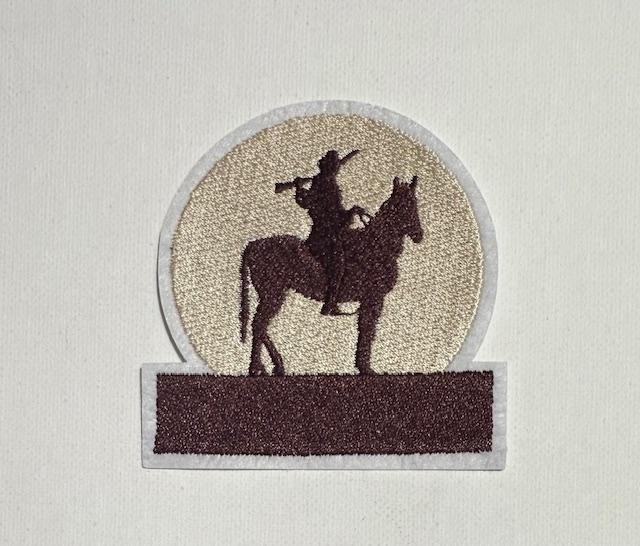 Cowboy/ horse patch