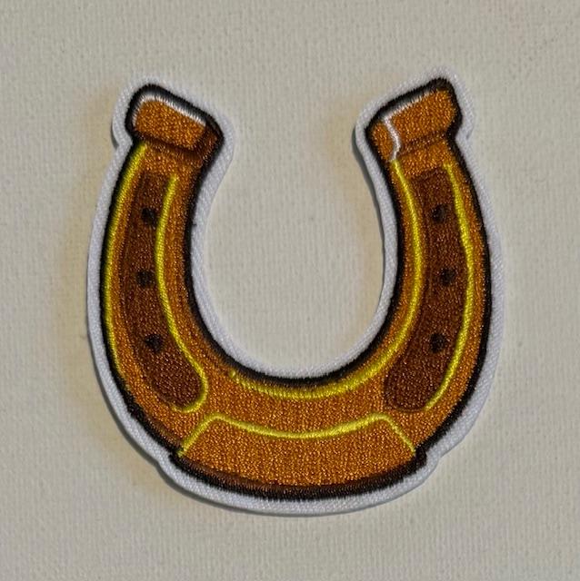 Western Horseshoe hat patch