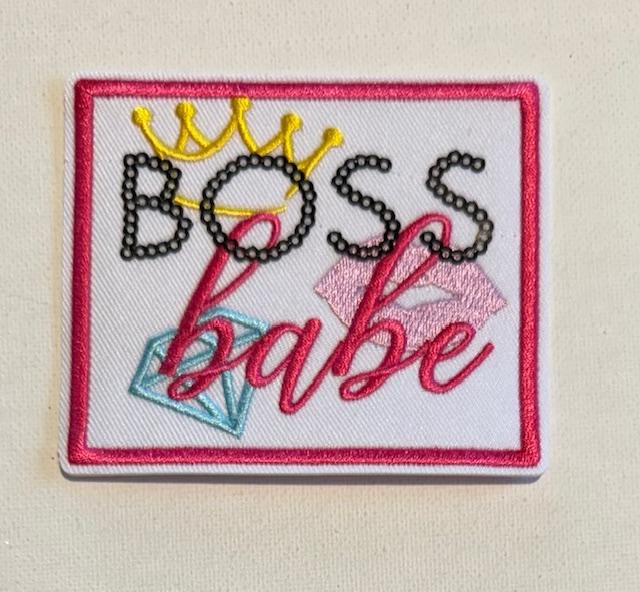 Boss Babe hat patch