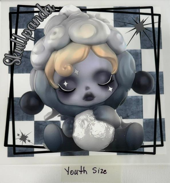 Skull Panda-grey