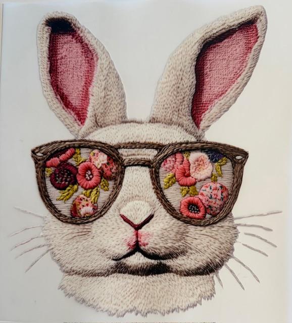 Bunny Rabbit w/ glasses