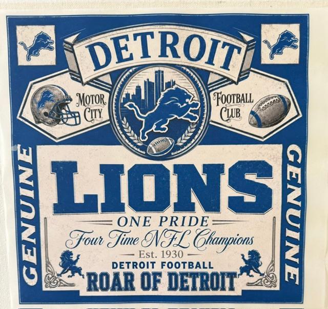 Detroit Lions - square