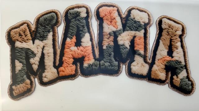 Mama - yarn camo