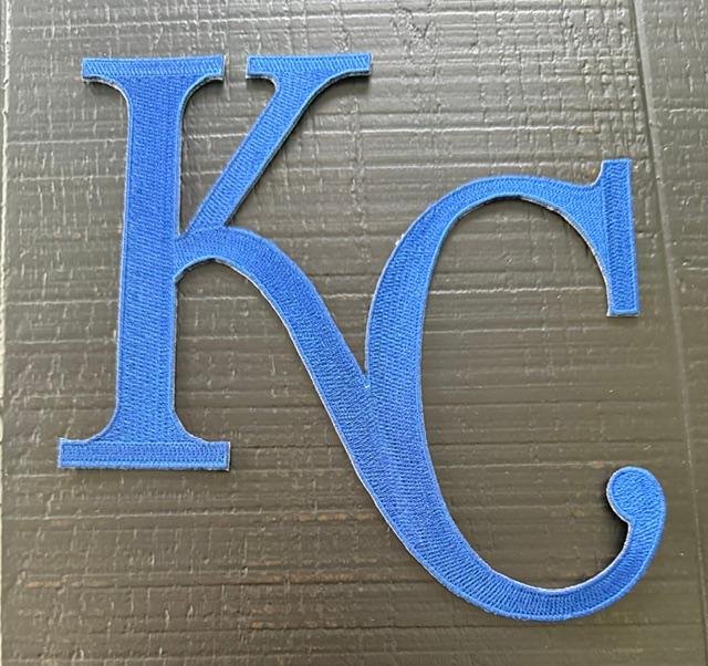 KC Royals hat patch