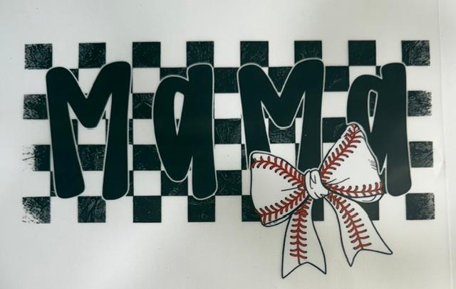 Mama - Baseball bow