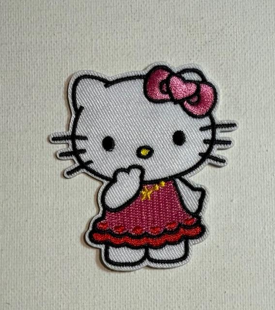 HK-pink dress patch