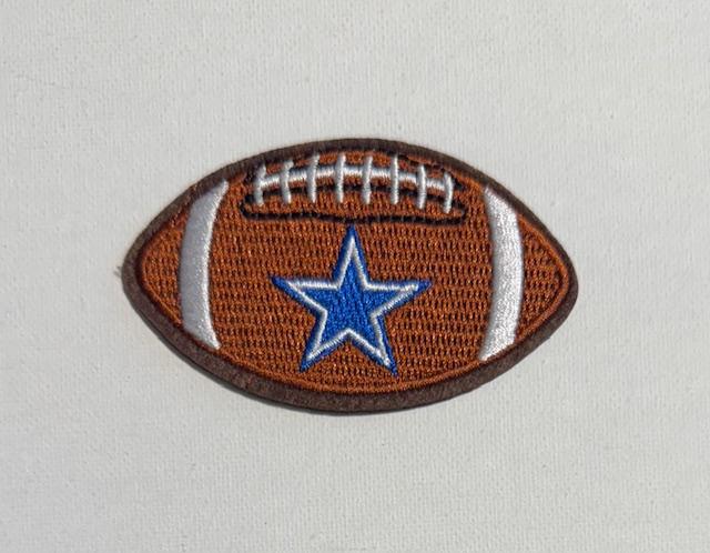 Football w/ blue star (BIG)