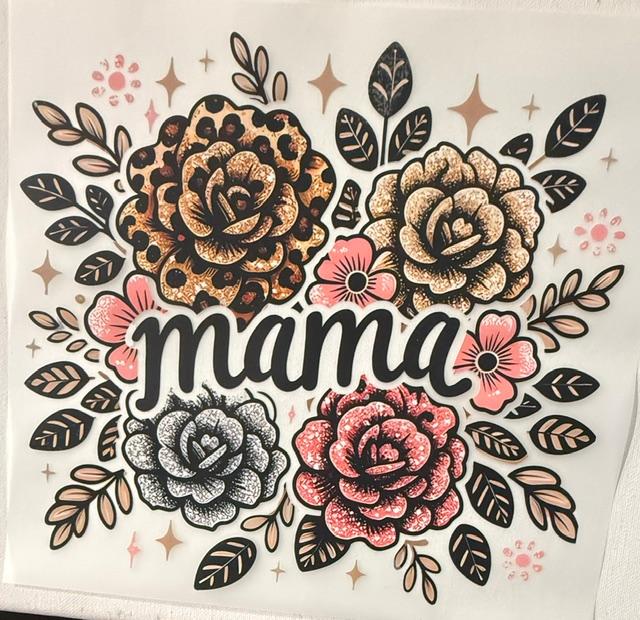 Mama - leopard rose