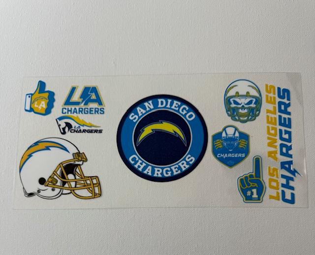 Chargers cup wrap
