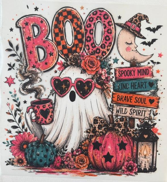Boo - Ghost, sign