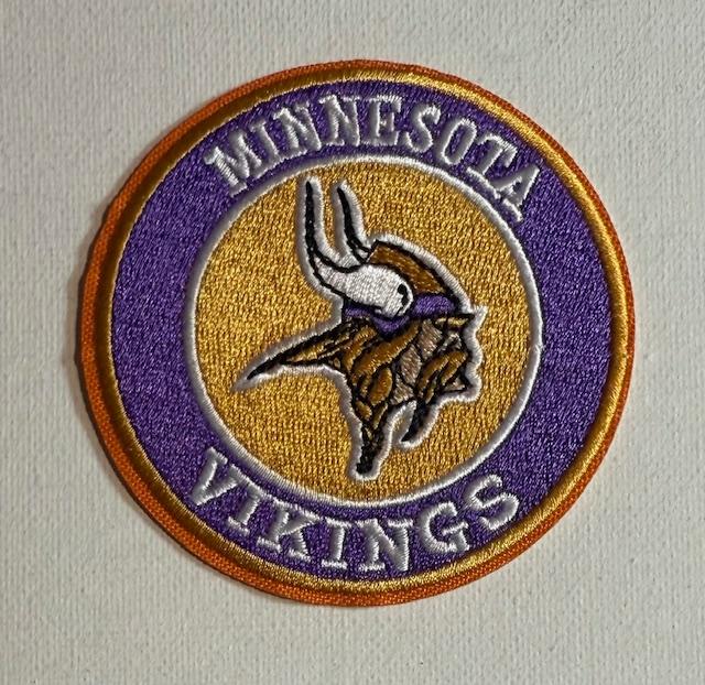 Minnesota Vikings round patch