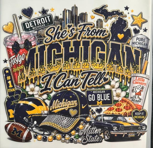 She's from Michigan, I can Tell