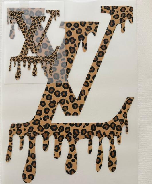 LV Cheetah drip-2pc set