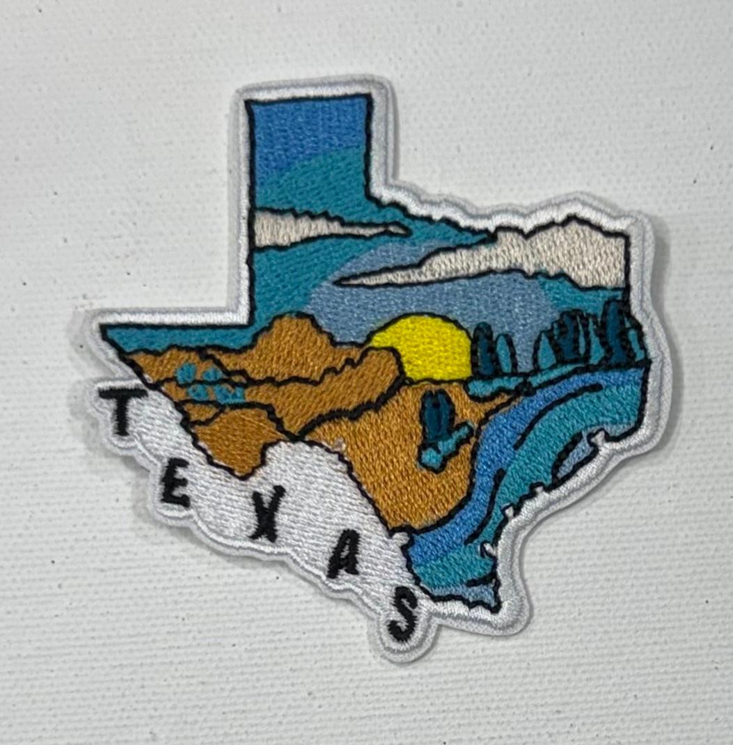 Texas hat patch