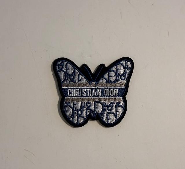 Christian Dior butterfly hat patch