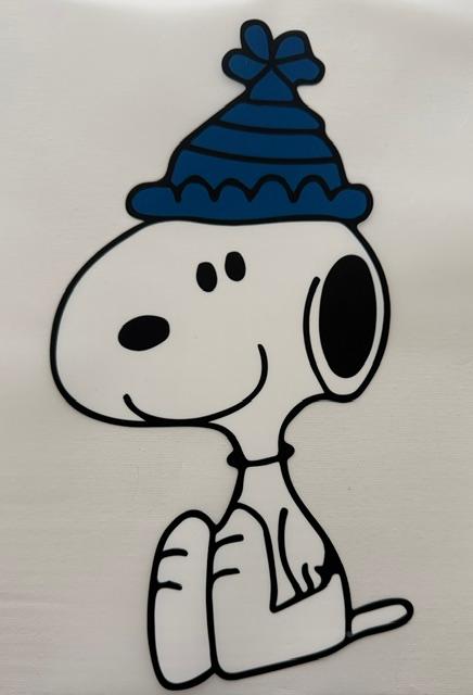 Snoopy - blue hat