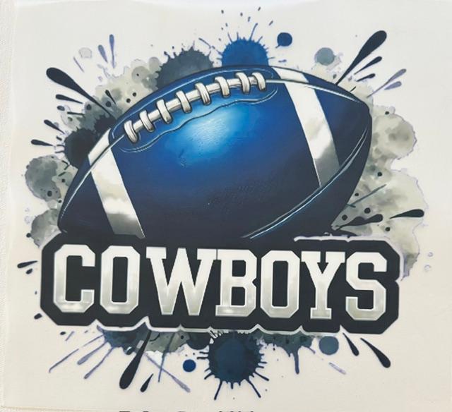Dallas Cowboys - blue football