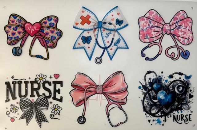 Nurse bow collage