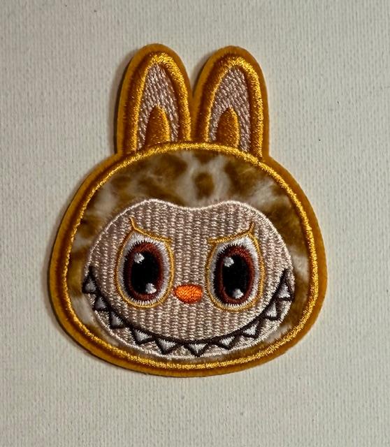 Labubu- gold head patch