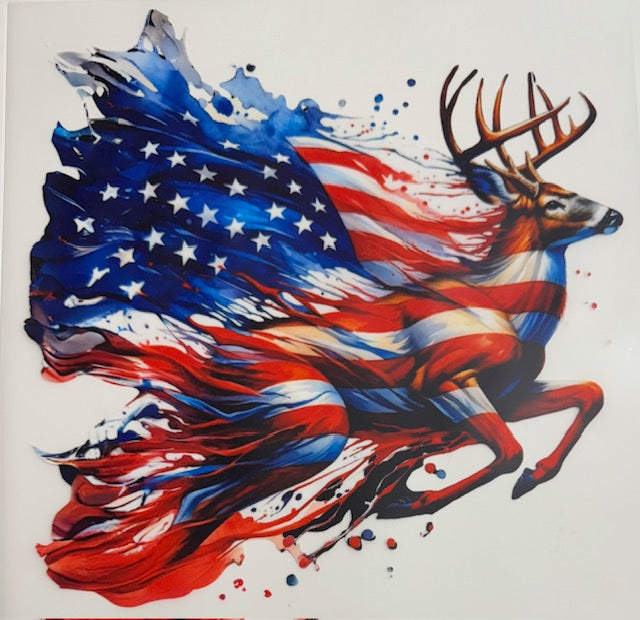 Deer - flag