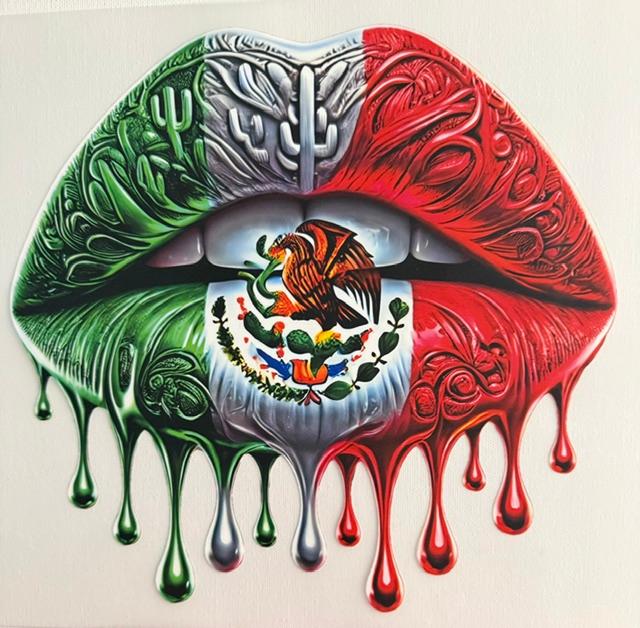 Mexico Lips-drip