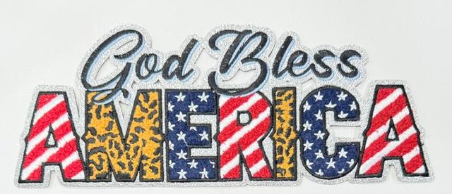 God Bless America-lg patch