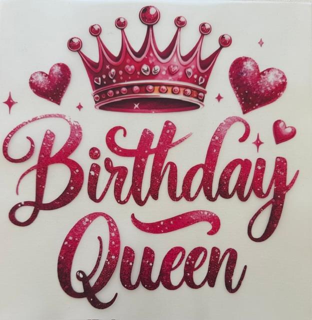 Birthday Queen - pink