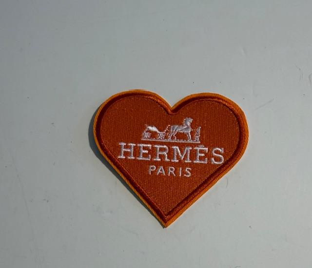 Hermes heart hat patch