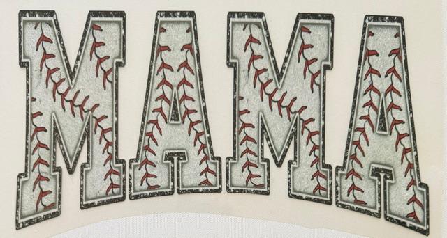 Mama - baseball Shimmer