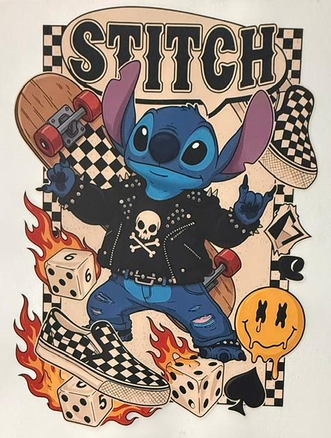 Stitch - gangster skateboarder