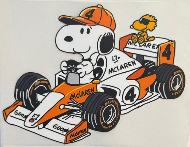 Snoopy - Race car