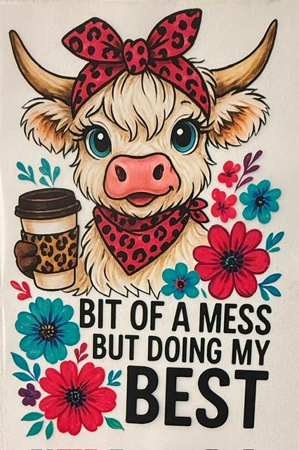 Cow - Bit of a Mess but doing my Best