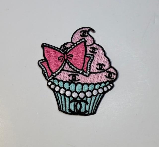 CC cupcake hat patch