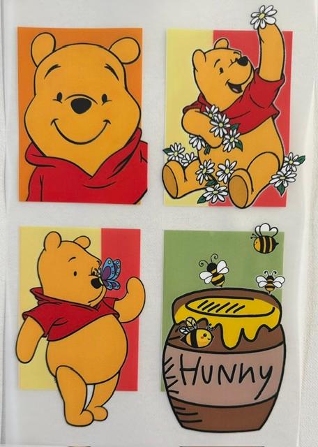 Winnie the Pooh - 4 squares