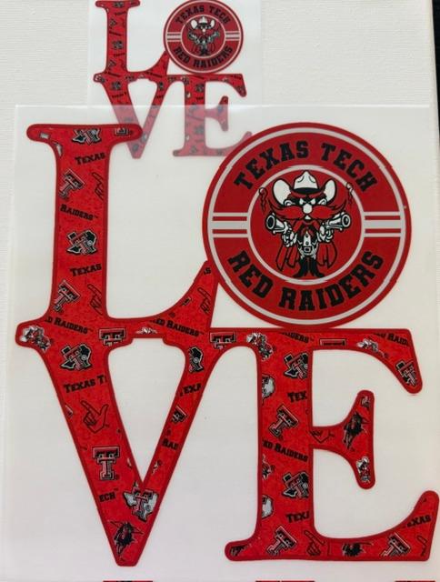Texas Tech - Love 2pc set