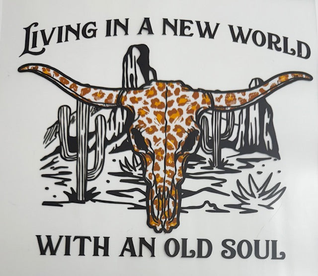 Living in a new world, with an old soul