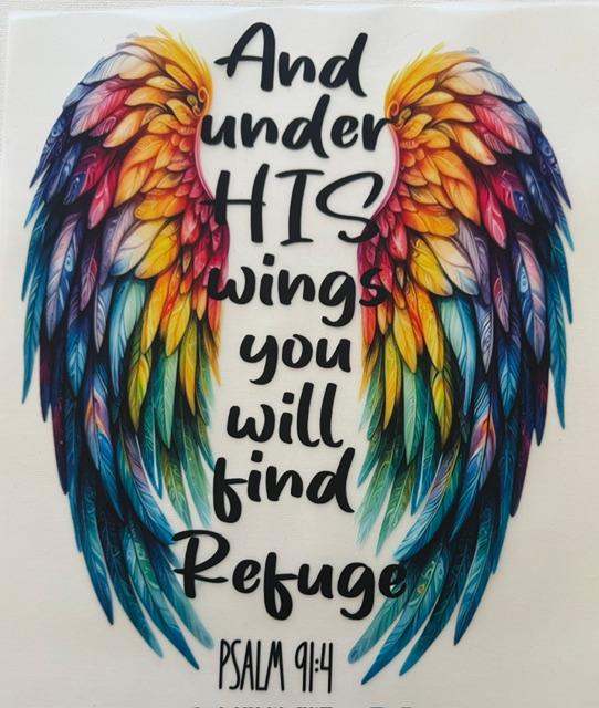 Wings - And under his wings you will find fefuge